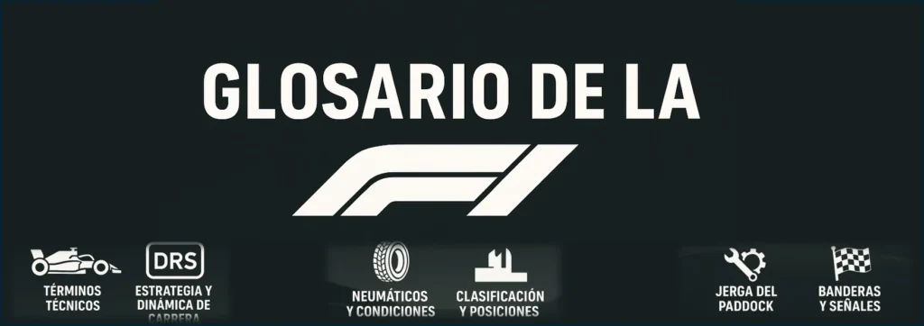 📘 GLOSARIO F1 – Aprende a hablar el idioma de la velocidad 🏁