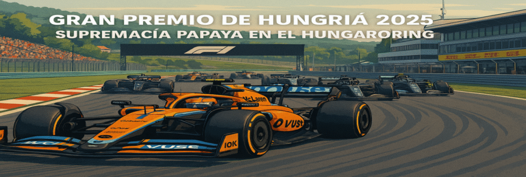 🇭🇺 Gran Premio de Hungría 2025 – Supremacía Papaya en el Hungaroring