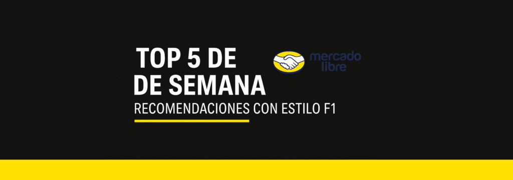 🏁 Top 5 de la semana – Recomendaciones con estilo F1