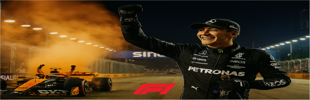 🌃 GP de Singapur 2025: Russell brilla, McLaren Campeón y Ferrari siendo Ferrari.