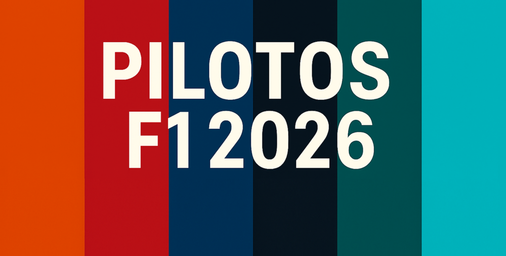 Pagina con los pilotos de la F1 2026