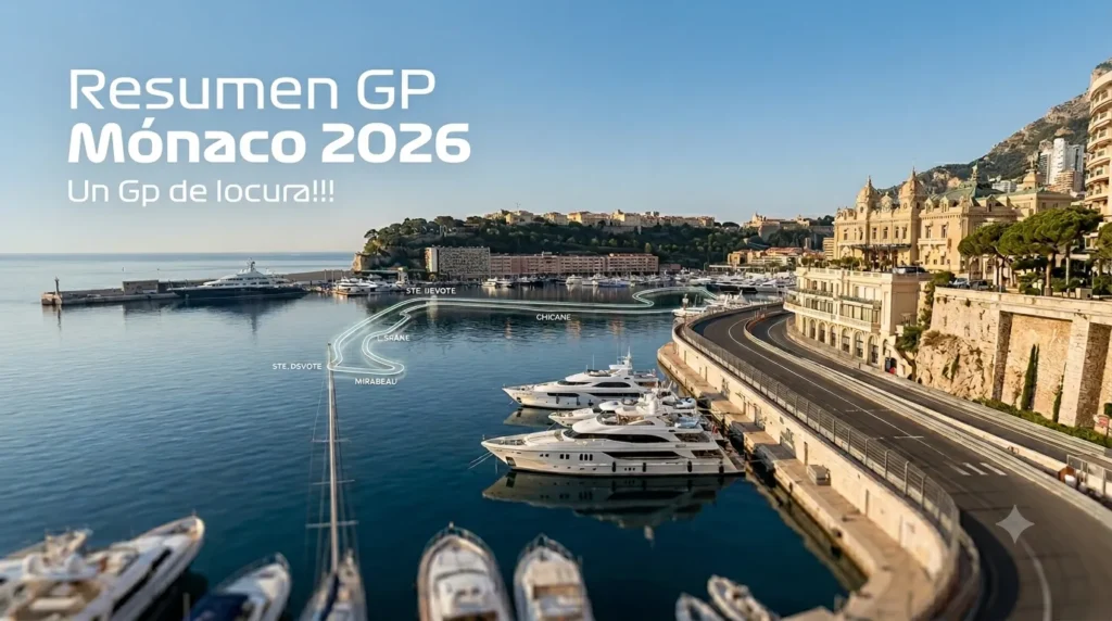 GP de Mónaco 2026: El huracán Antonelli conquista un caótico y polémico Principado